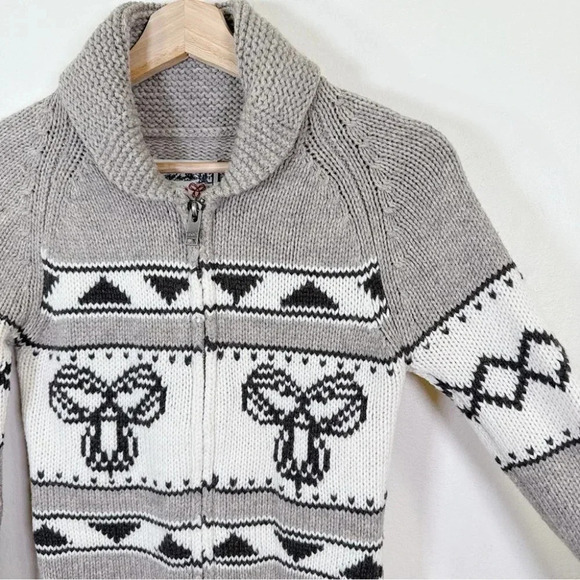 Aritzia Tna Lambwools  Sea To Sky Sweater Cochiwan Jacket - Picture 6 of 16